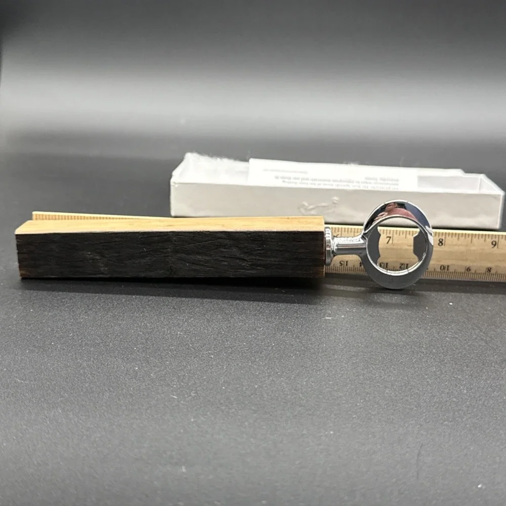 Switchwood Whiskey Barrel‎ Wood bottle opener NEW IN BOX!  With City Scen